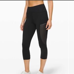 Lululemon Always Airy High-Rise Run Crop 19"